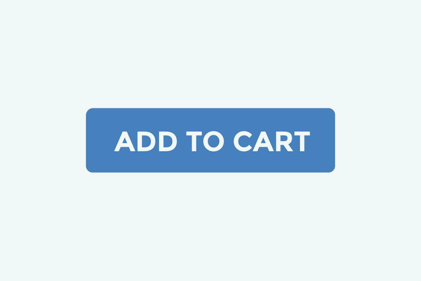 Add to cart button web banner templates. Vector Illustration