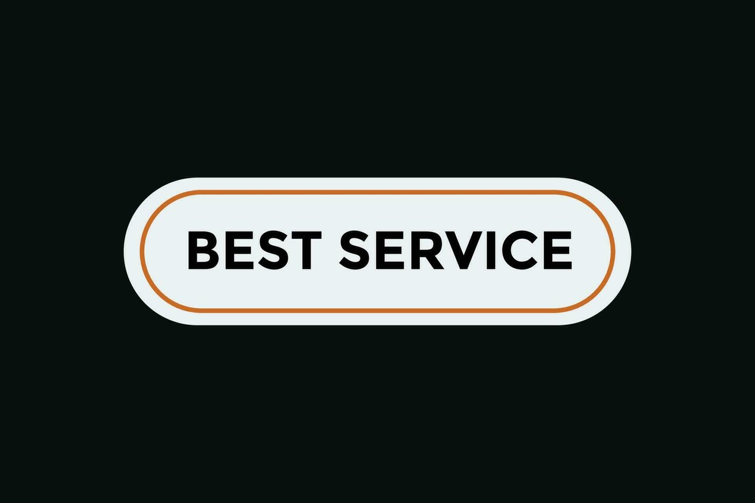 Best service button web banner templates. Vector Illustration