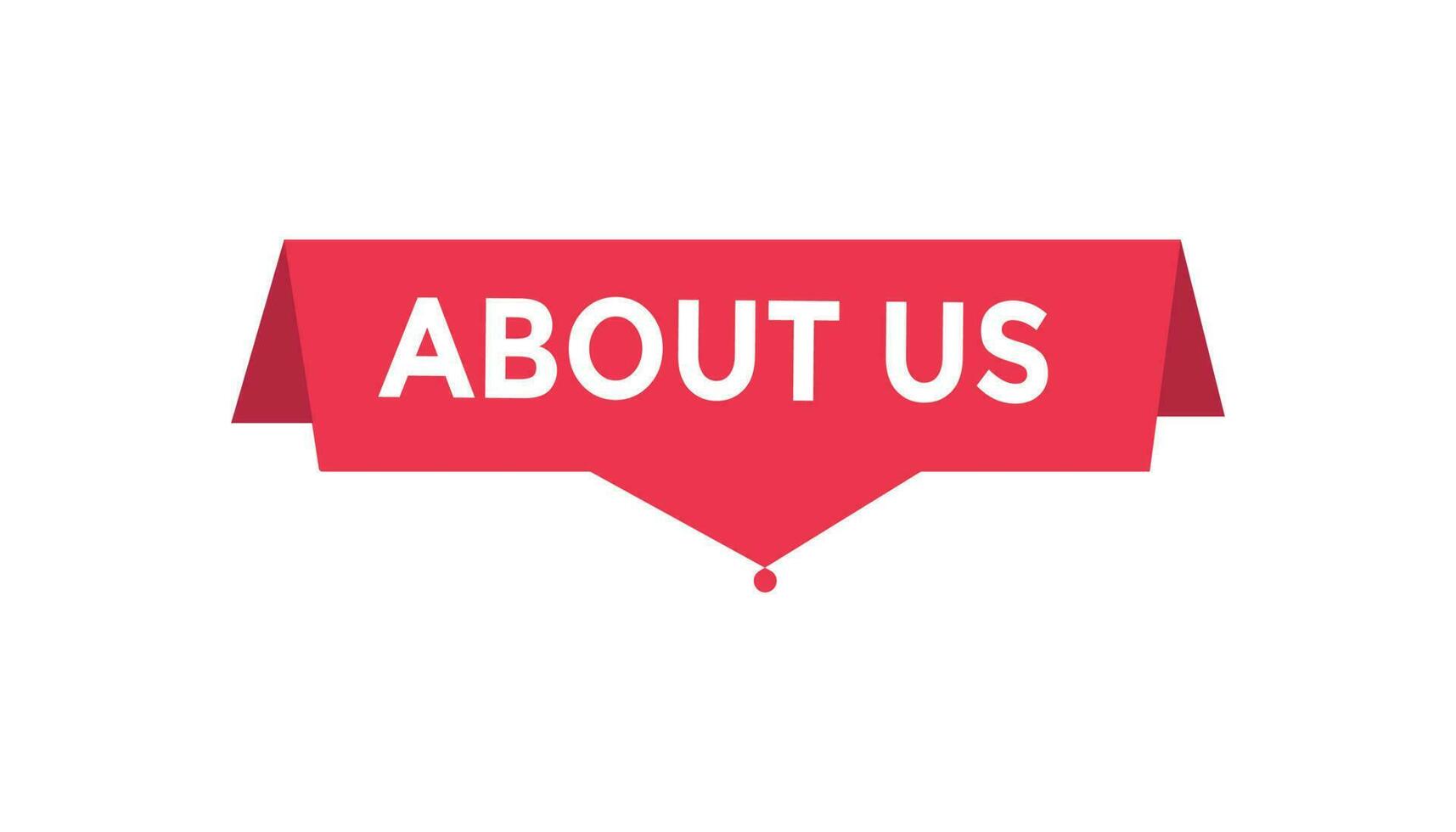 About us button web banner templates. Vector Illustration