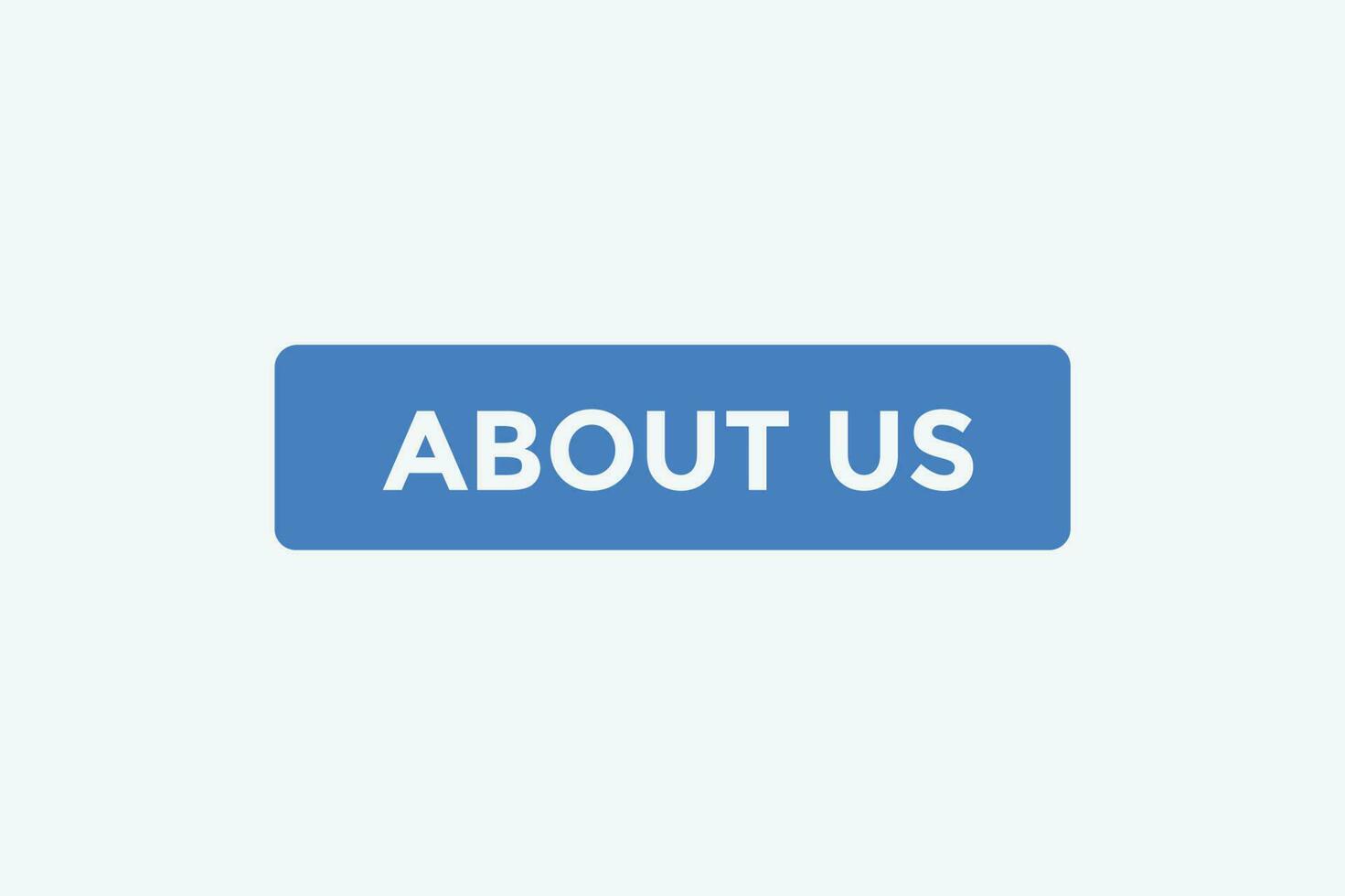About us button web banner templates. Vector Illustration