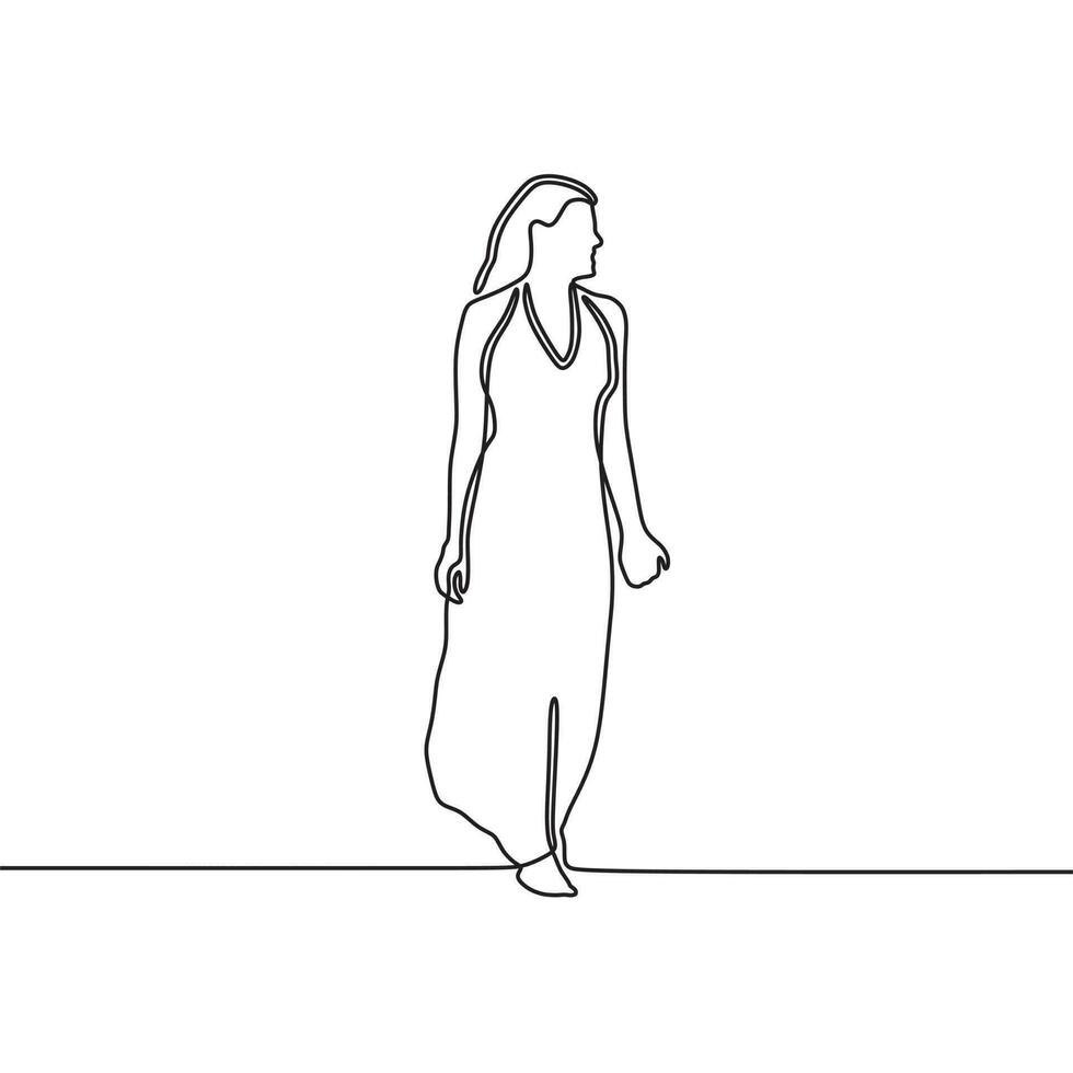 people line art drawing vector