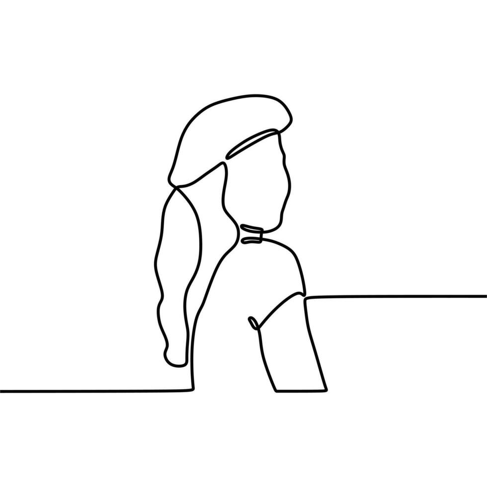 people line art drawing vector