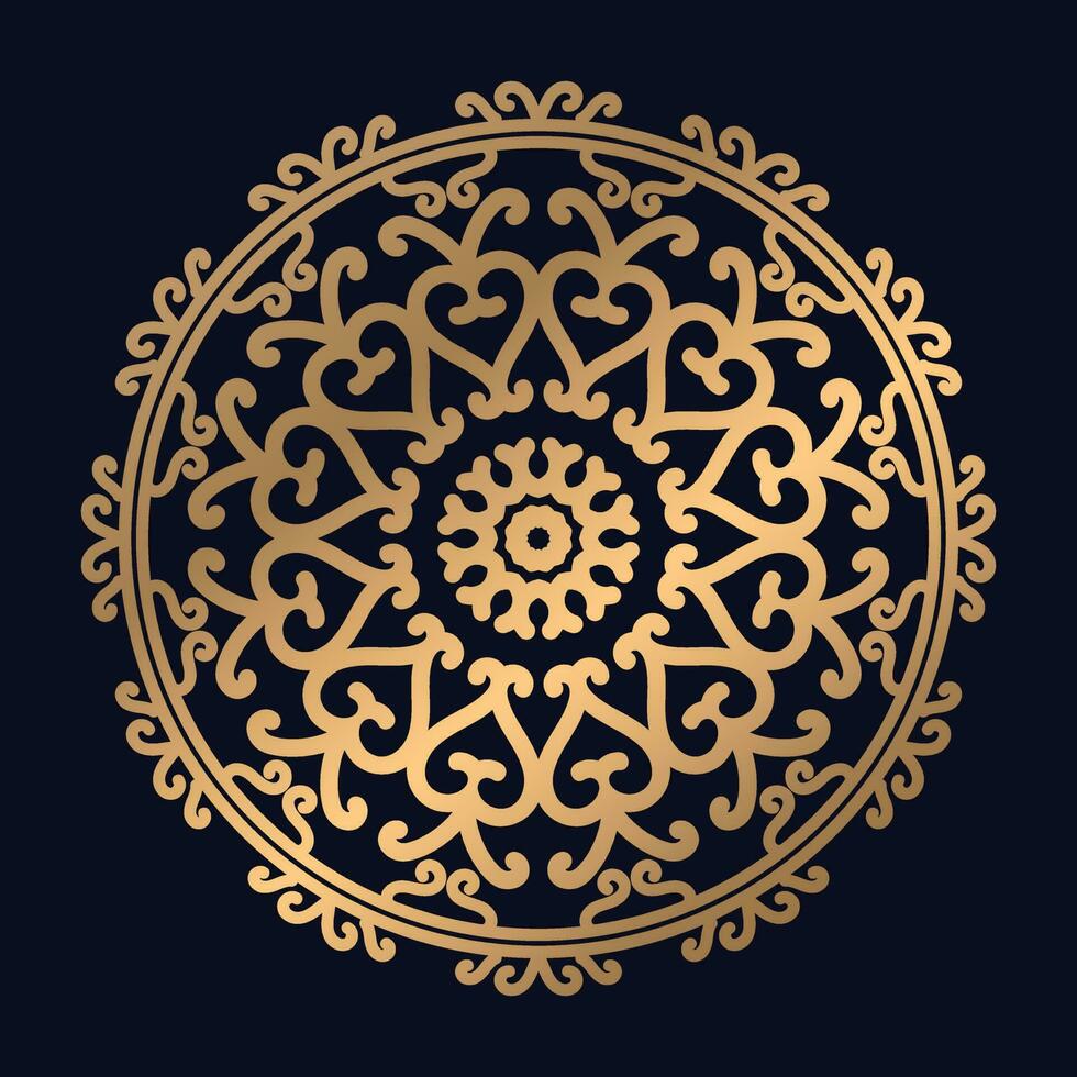 Mandala Design Vector Template