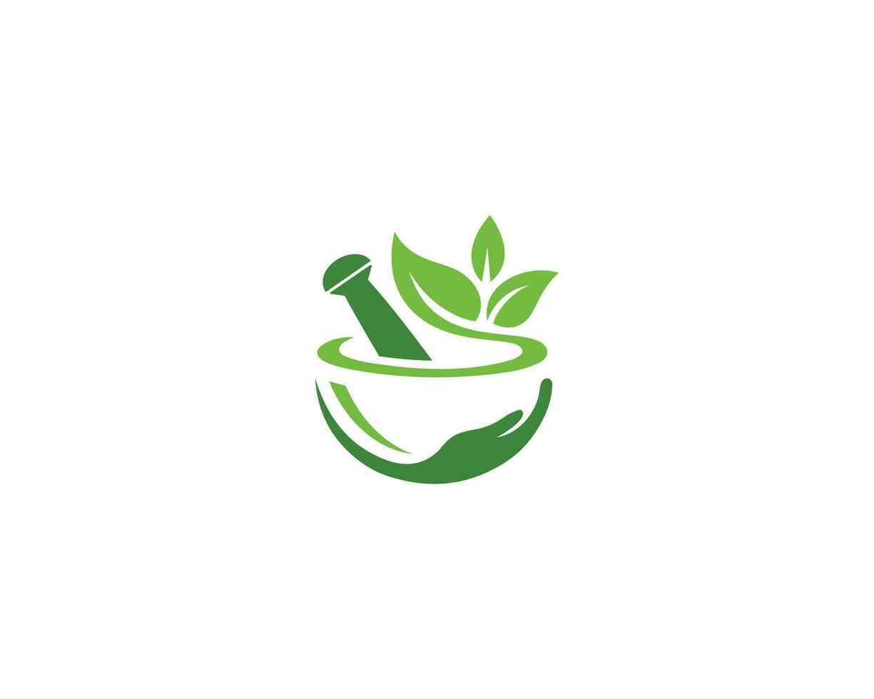 Creative Pharmacy Concept Logo Icon Design Modern Template Vector Illustration.