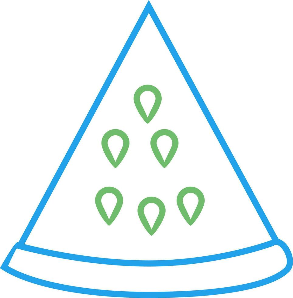 Watermeloon Vector Icon