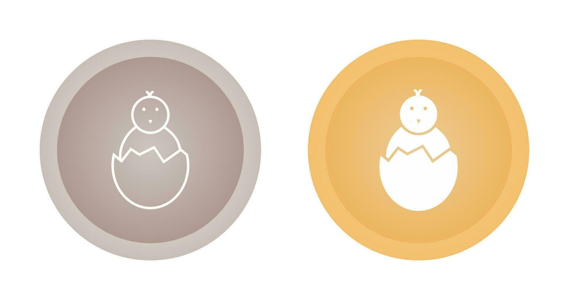 Hatched Egg Vector Icon