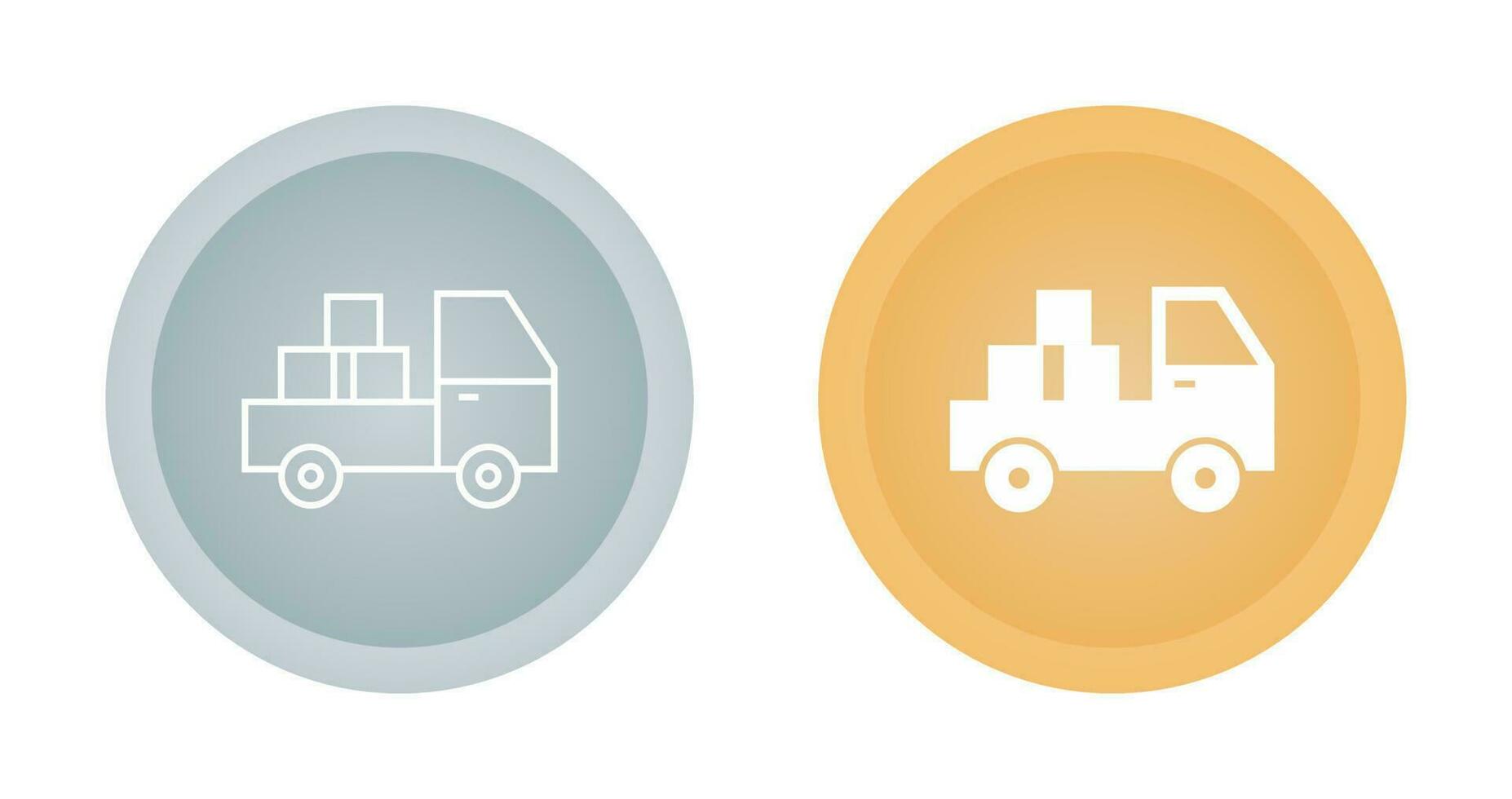 Pickup Truck Vector Icon