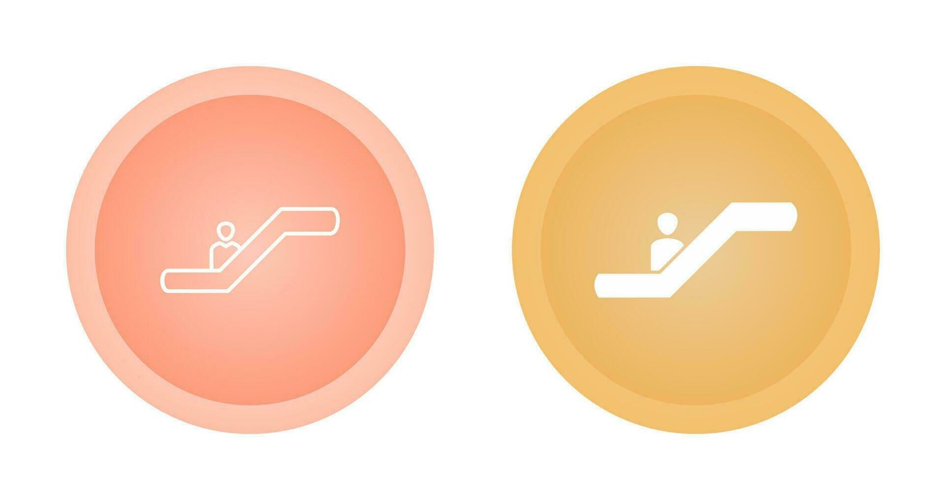 Escalator Vector Icon