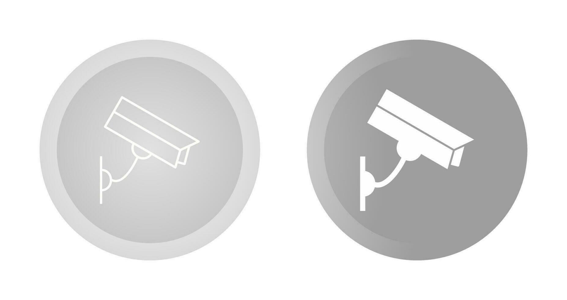 icono de vector de cámara cctv