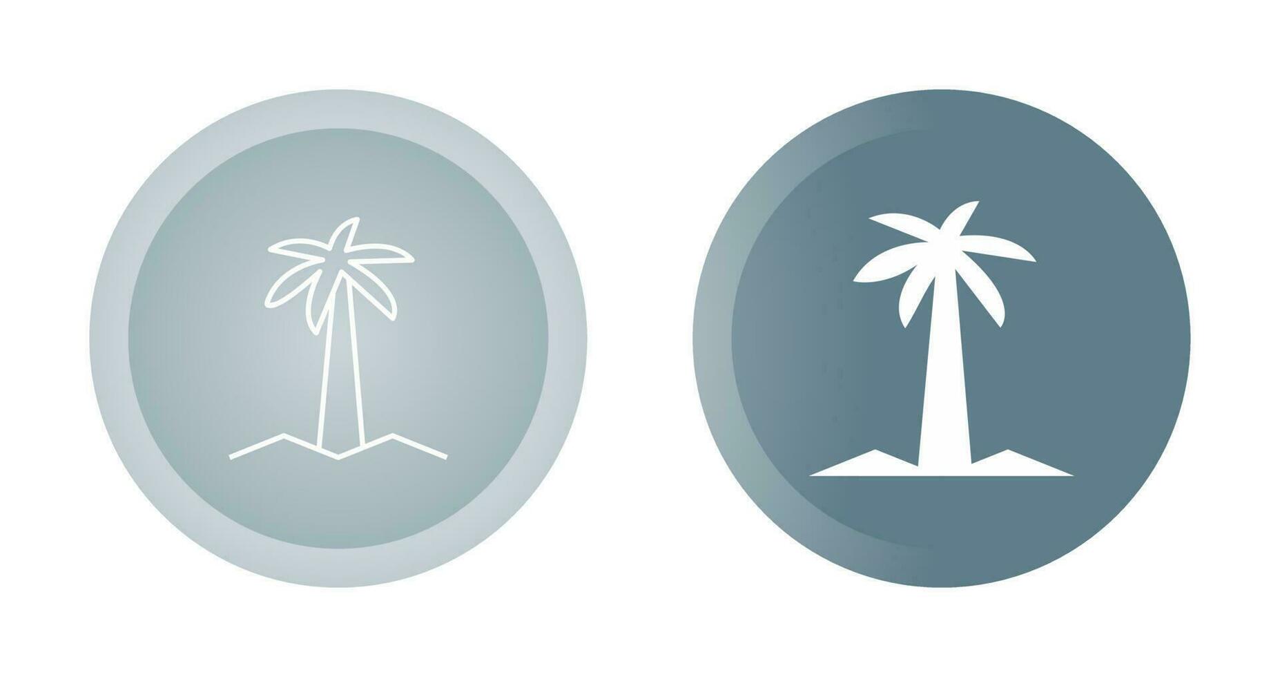 Coconut Tree Vector Icon