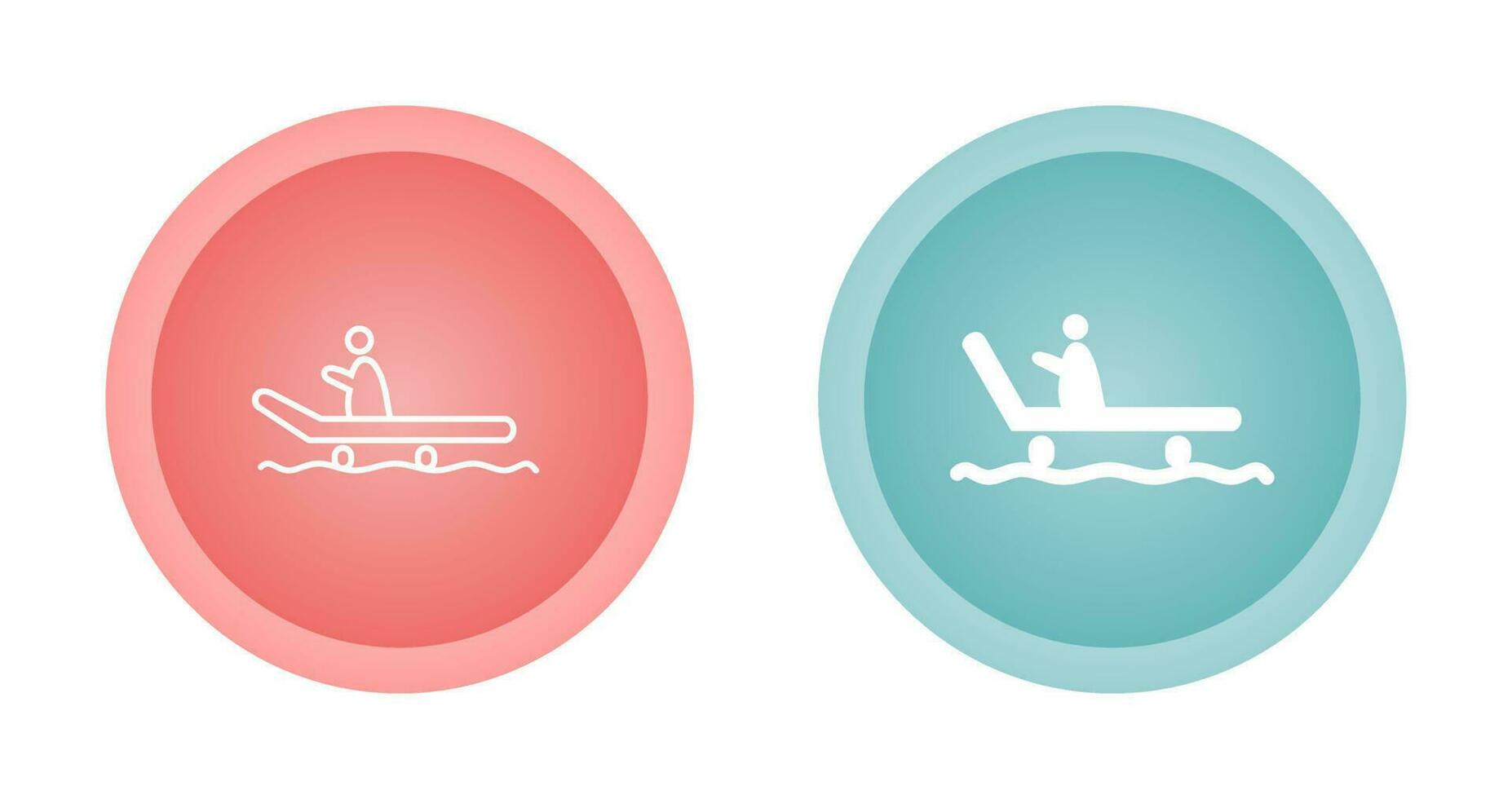 Riding Sled Vector Icon