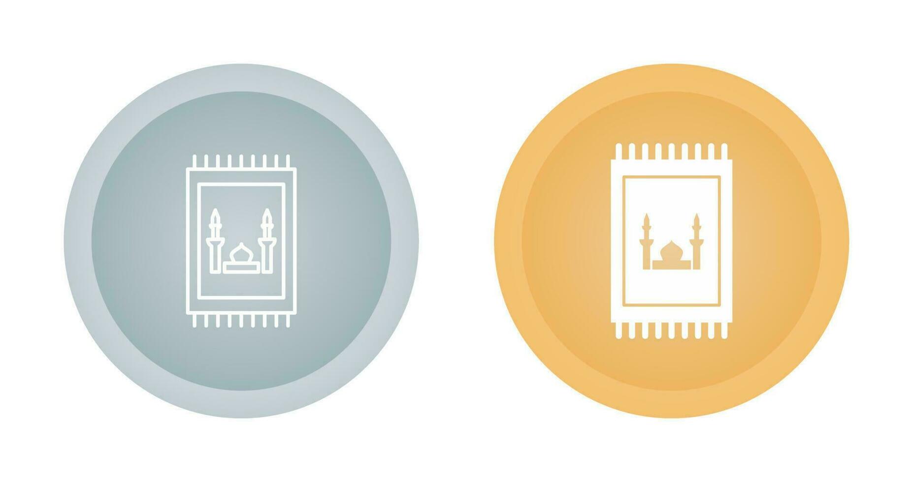 Prayer Rug Vector Icon