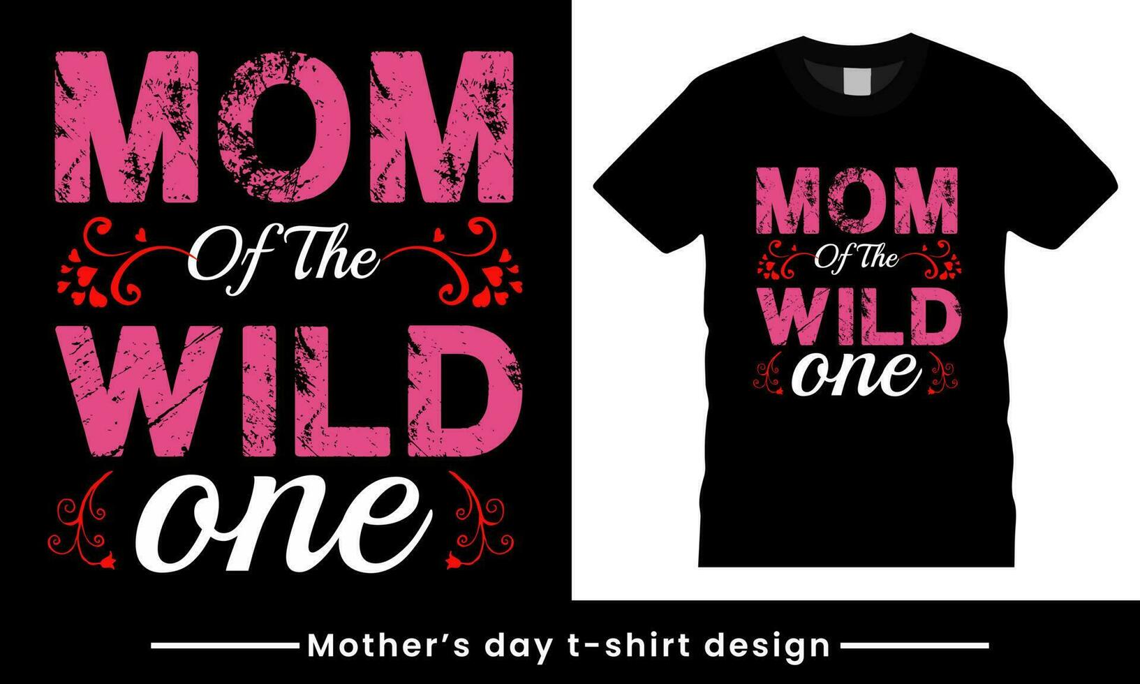 Mothers Day Vector lettering, Mother and love quote t-shirt and vector design template.