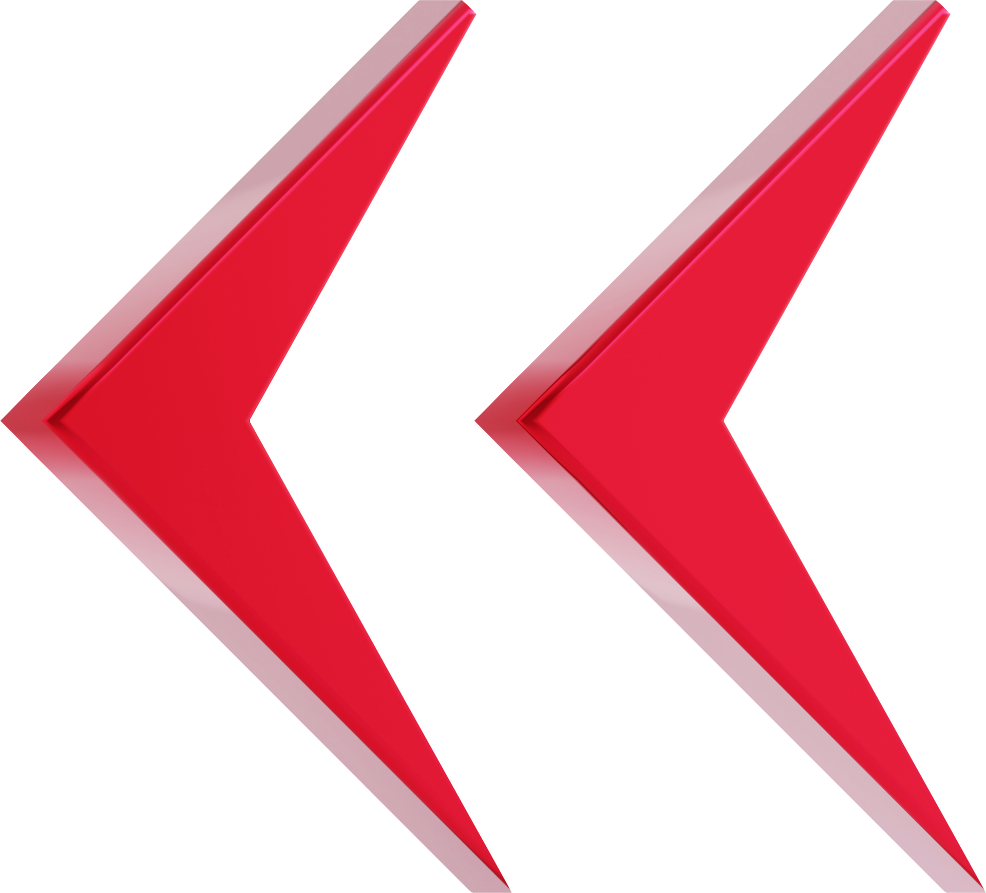 Arrow 3d icon isolated. 23651998 PNG