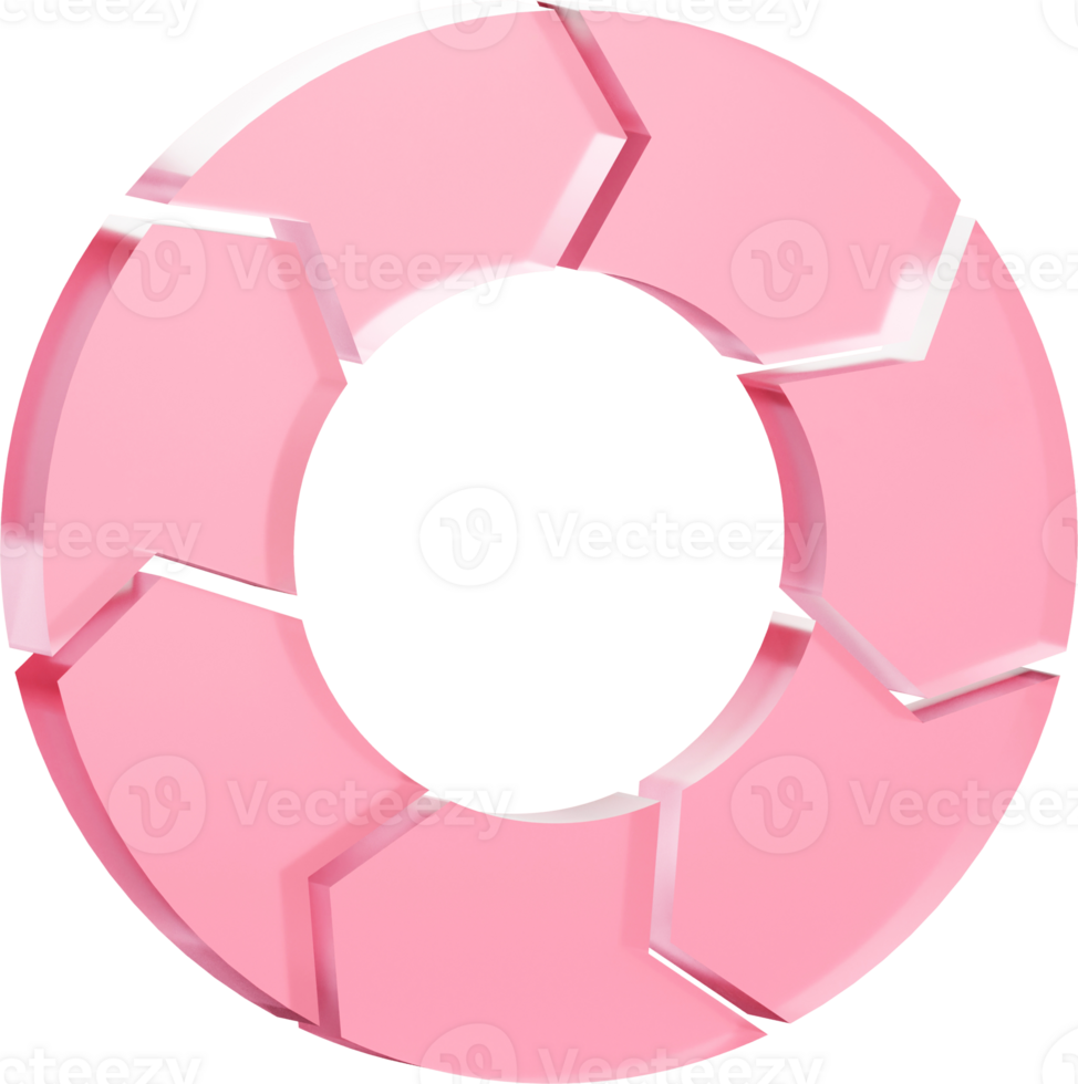 Circular diagrams. circle arrows for infographic. png