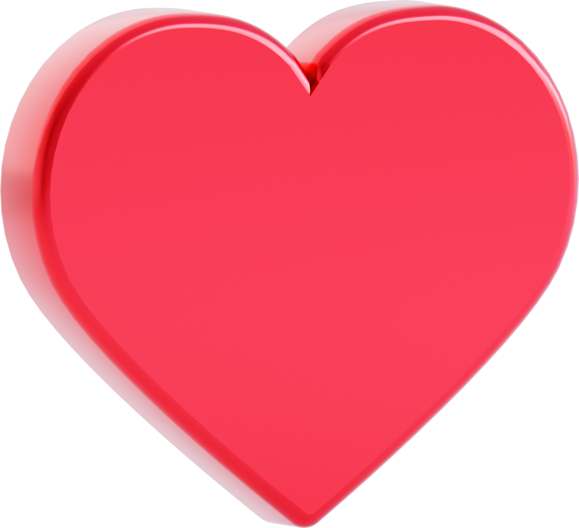 Heart like icon, love post social media notifications isolated ...