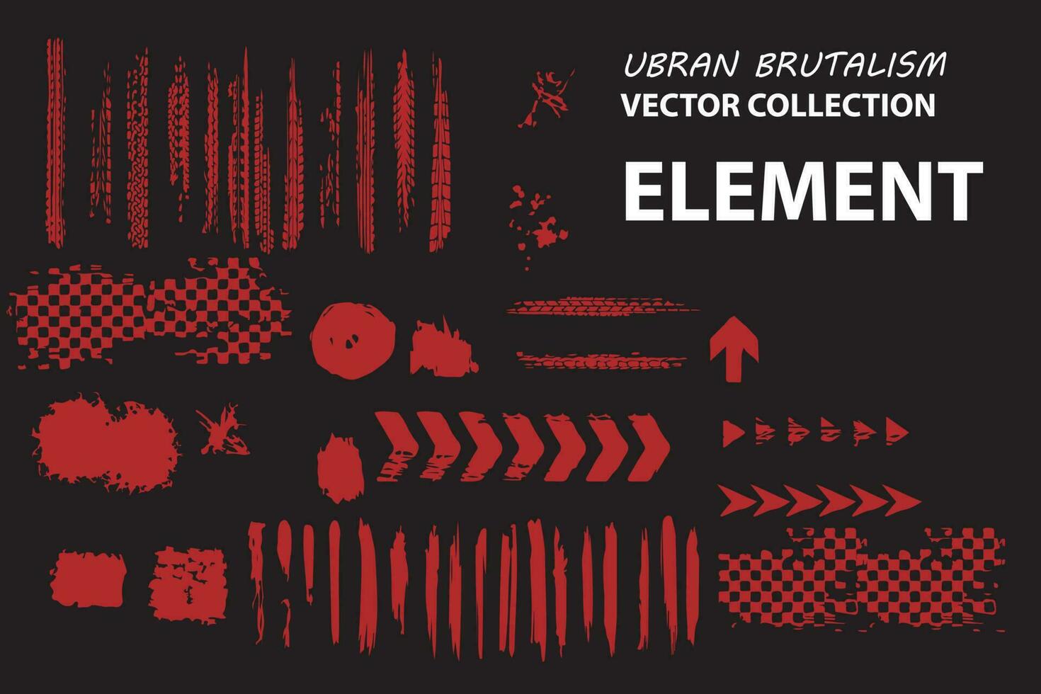 trendy urban design collection brutalism graphic shapes, emblems crime urban life, abstract geometric shapes, merch, t-shirt, typographic and prints. Acid, brutalism, underground. Vector illustration