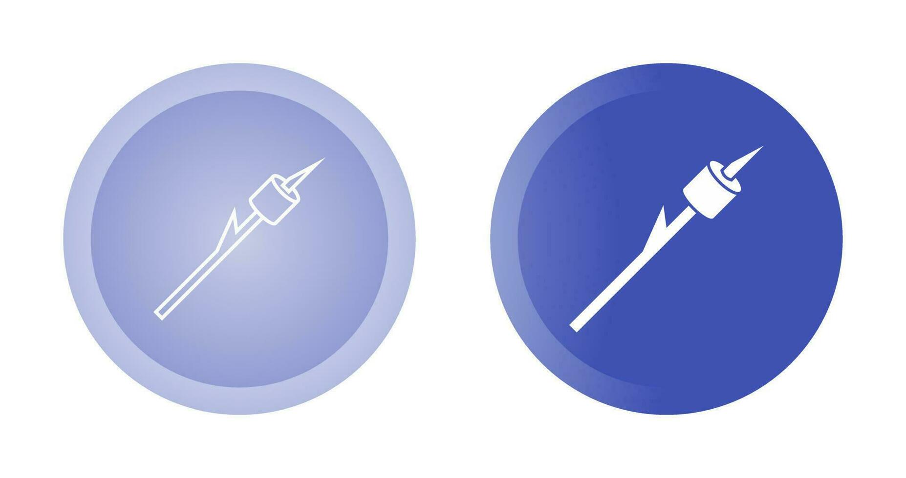 Roasted Marshmallow Vector Icon