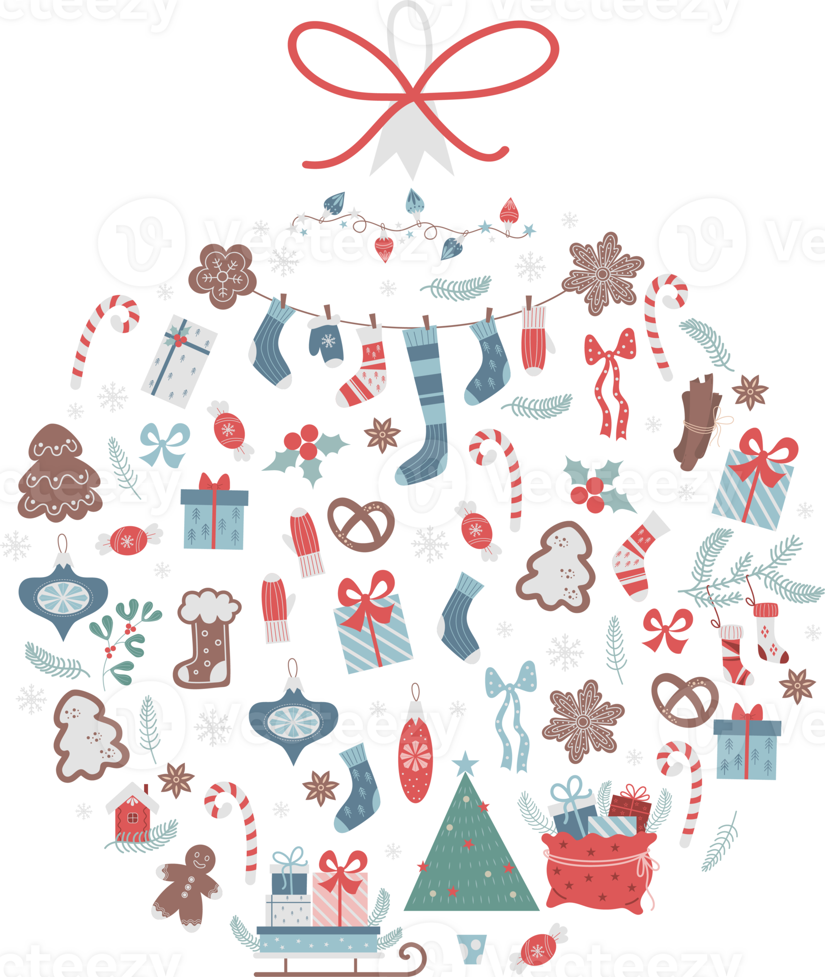 Christmas tree ball 23652156 PNG