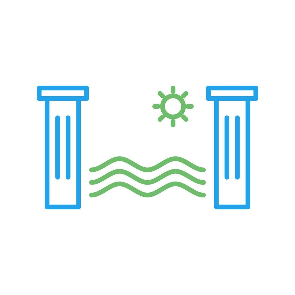 Hydro Power Vector Icon