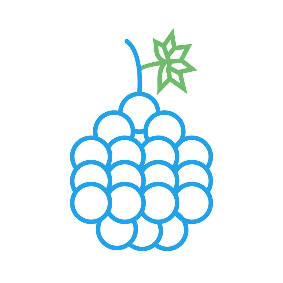 Grapes Vector Icon