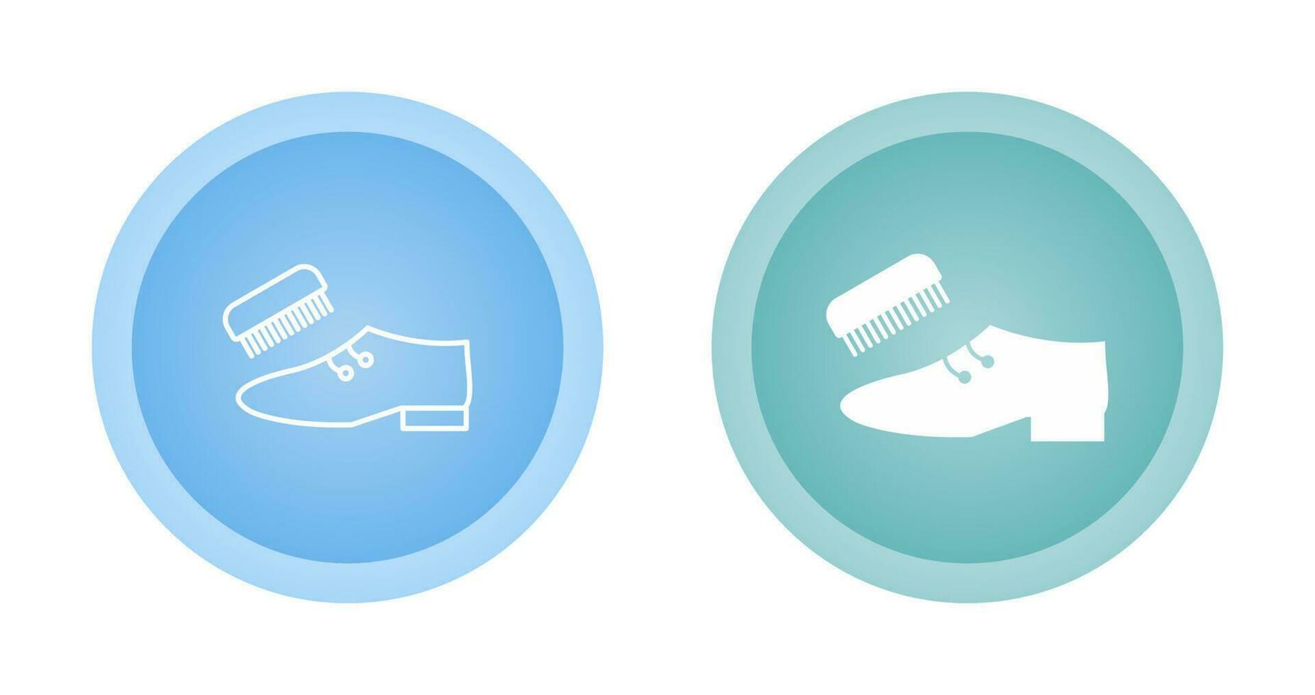 Shoe Polishing Vector Icon