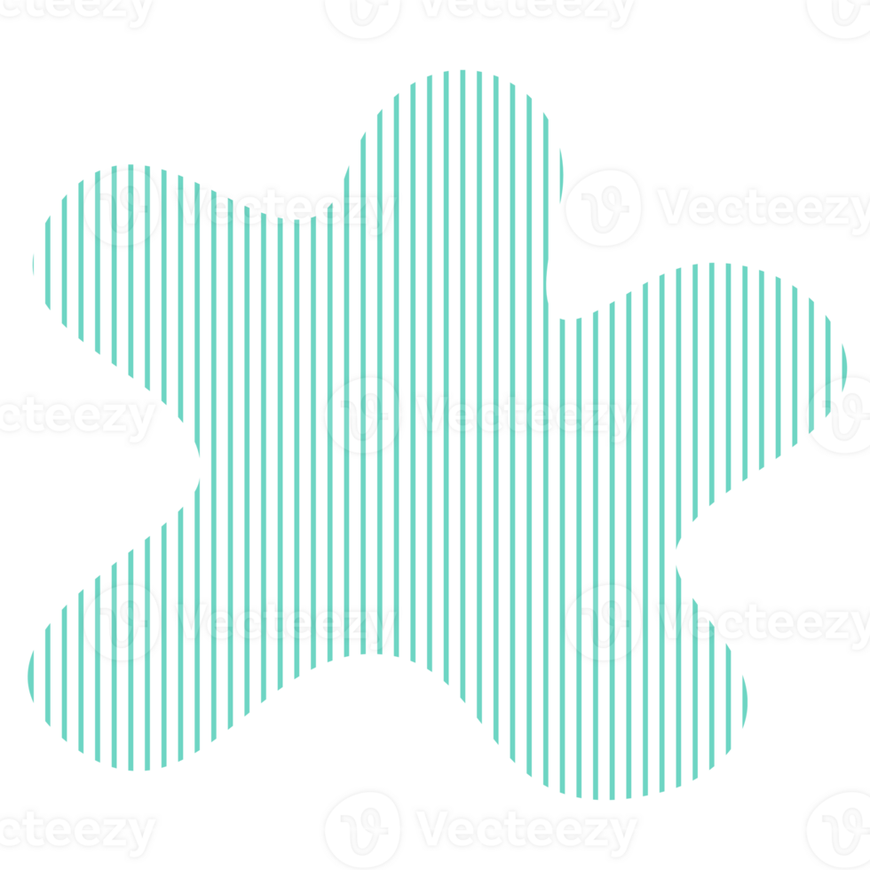 Hand Drawn Organic Shape png
