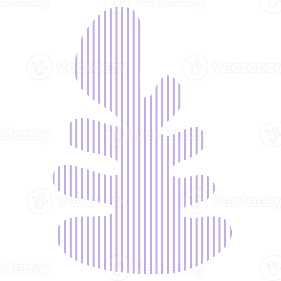 Hand Drawn Organic Shape png