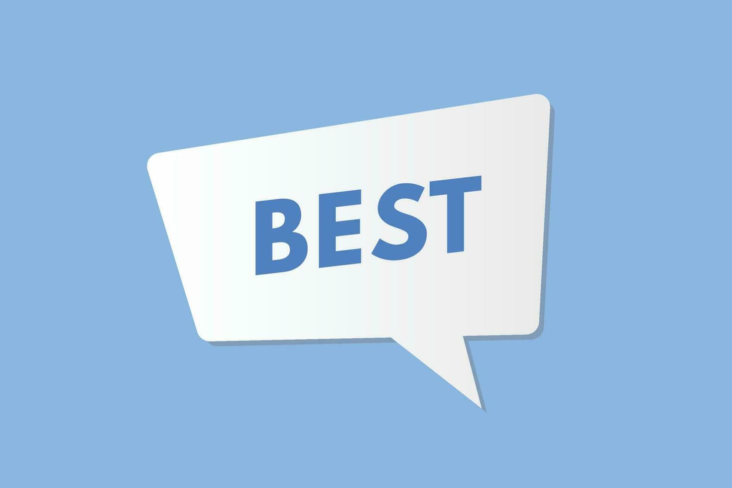 Best text Button. Best Sign Icon Label Sticker Web Buttons vector