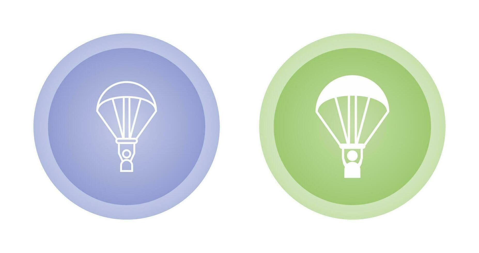 Paragliding Vector Icon