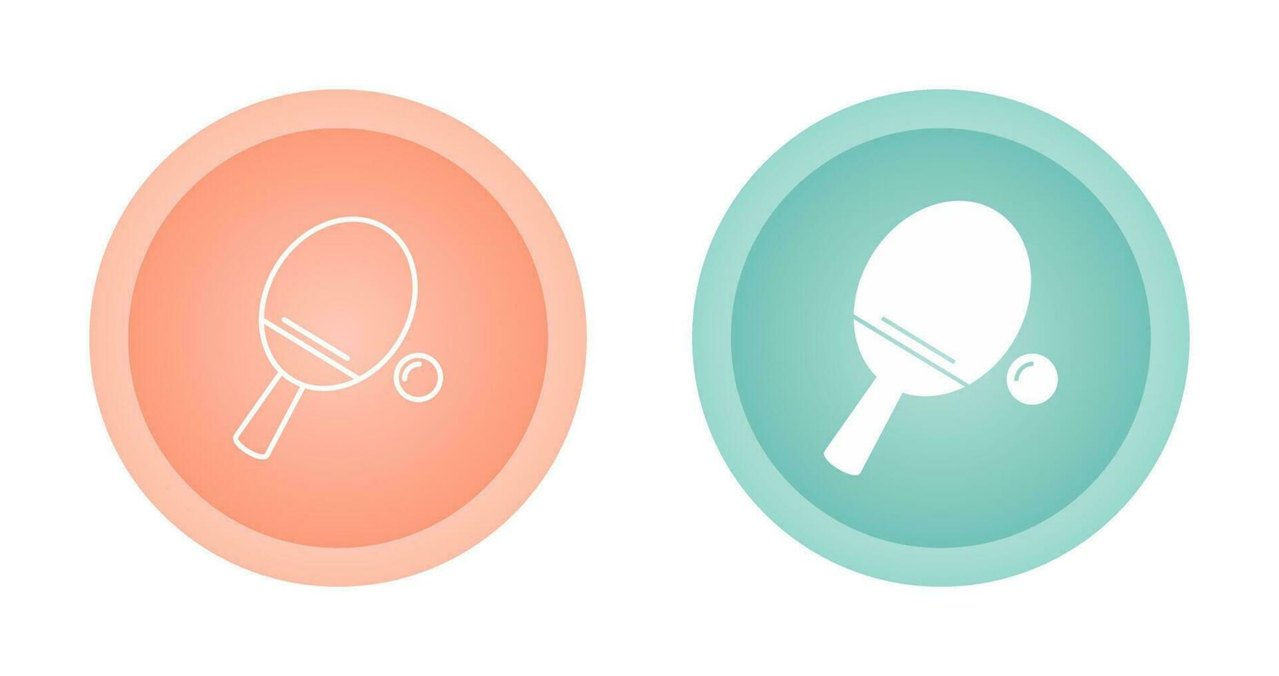 Table Tennis Vector Icon