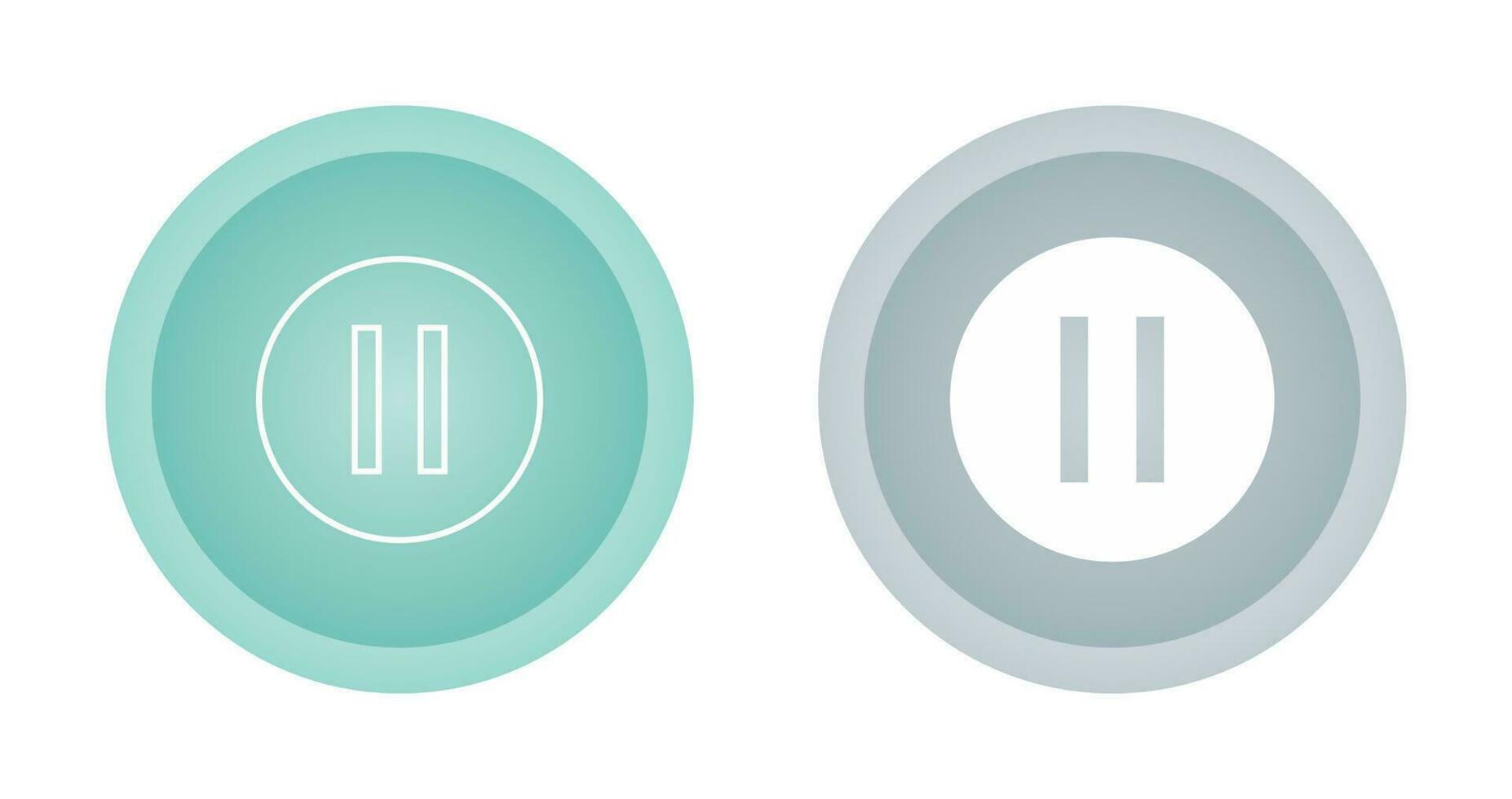 Pause Vector Icon