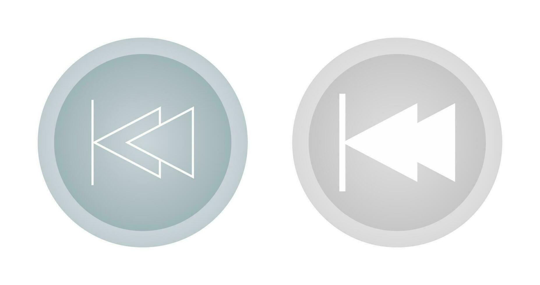 Move to Start Vector Icon