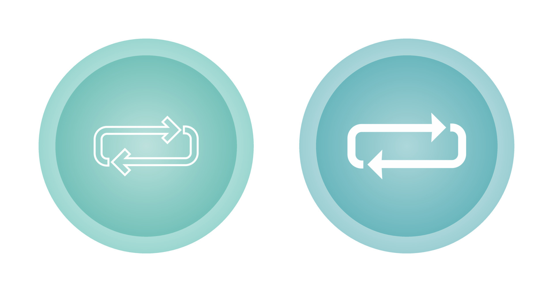 Loop Vector Icon 23652631 Vector Art at Vecteezy