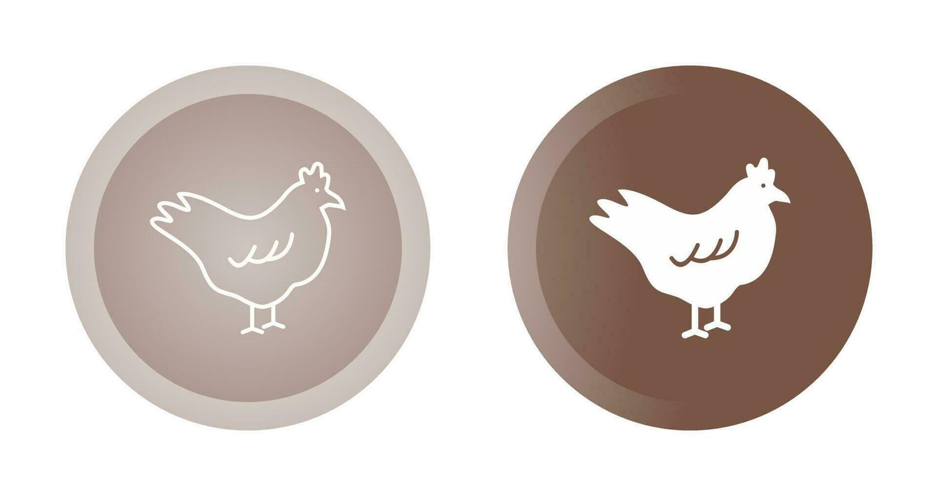 Chicken Vector Icon