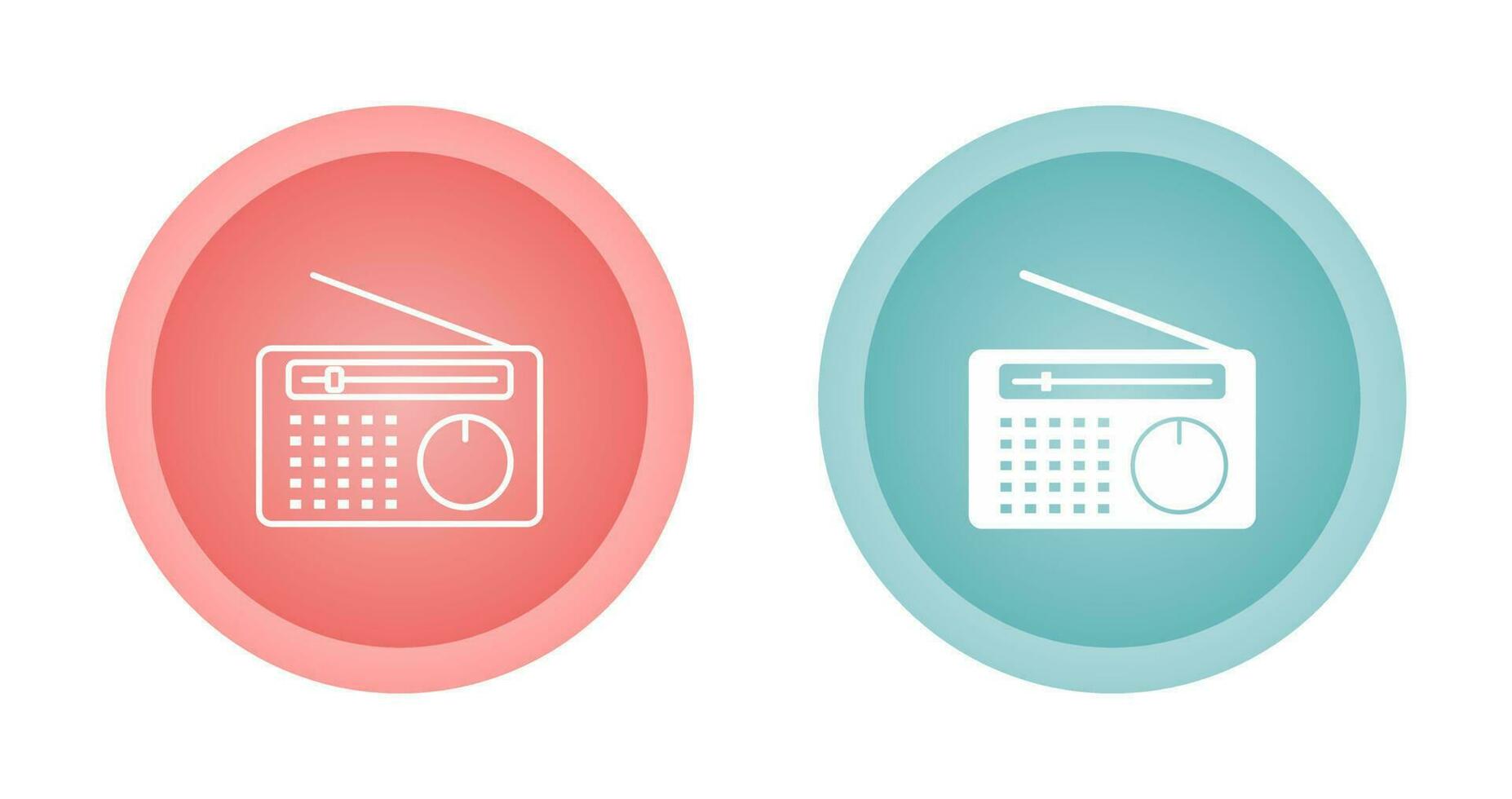 Radio Vector Icon