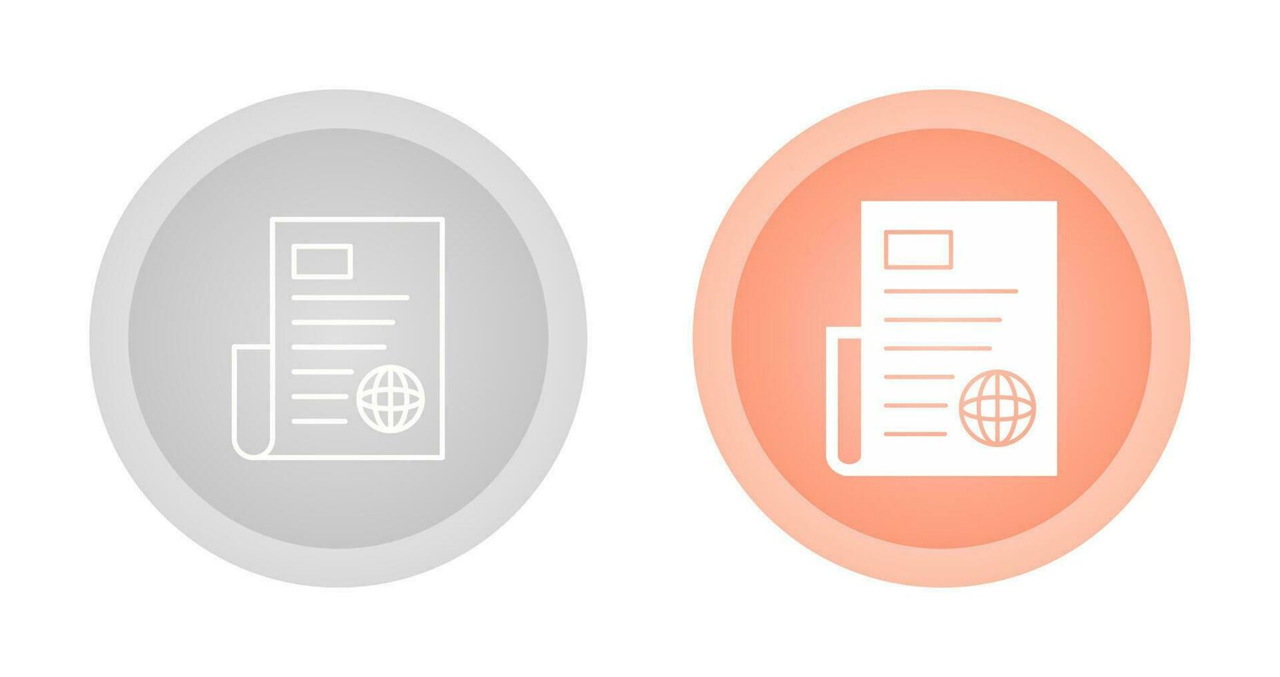 Newspaper Vector Icon