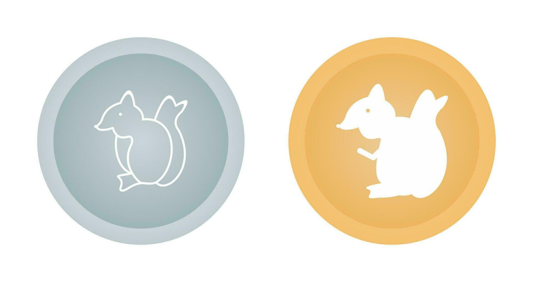 Squirrel Vector Icon