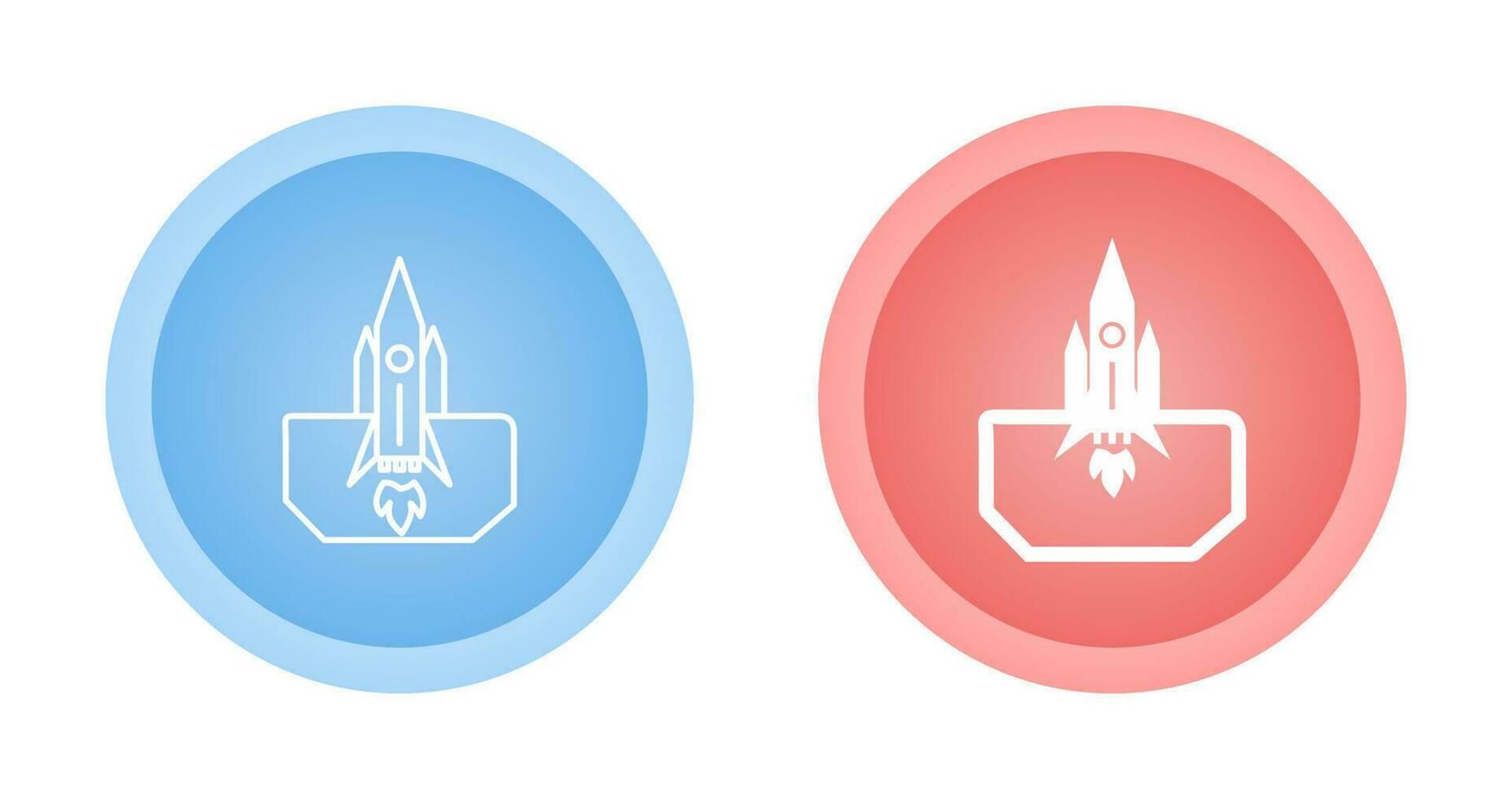 Space Shuttle Vector Icon