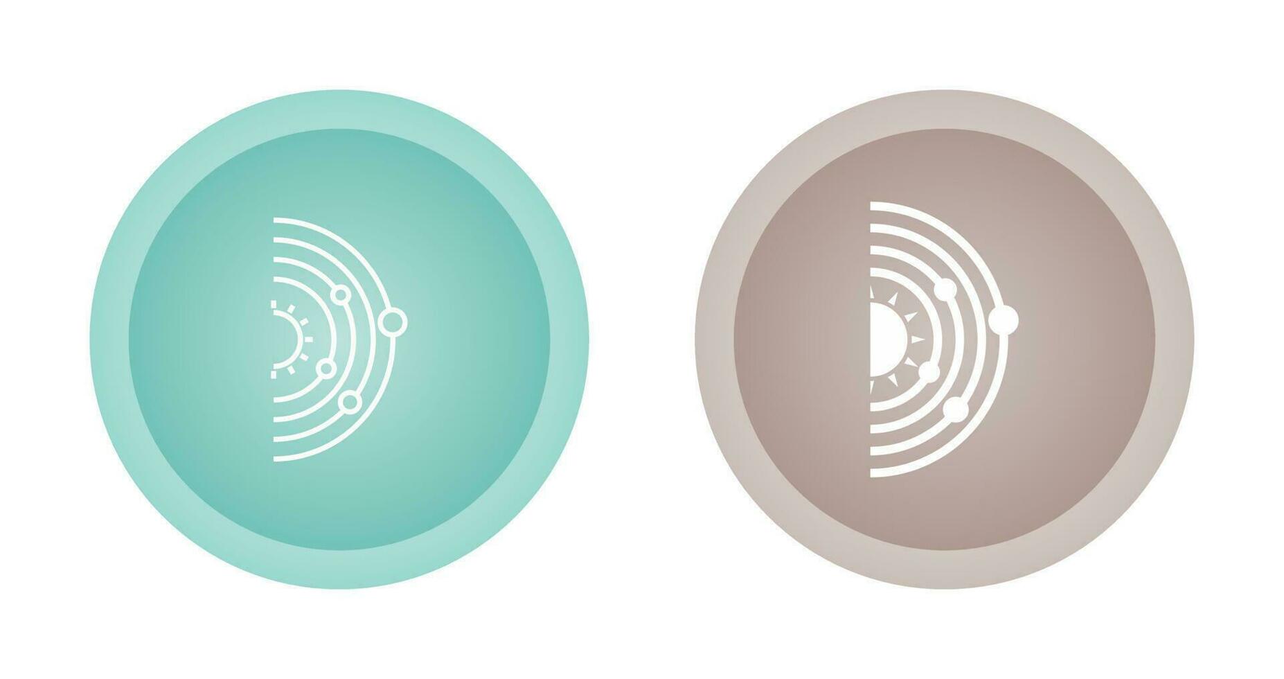 Solar System Vector Icon