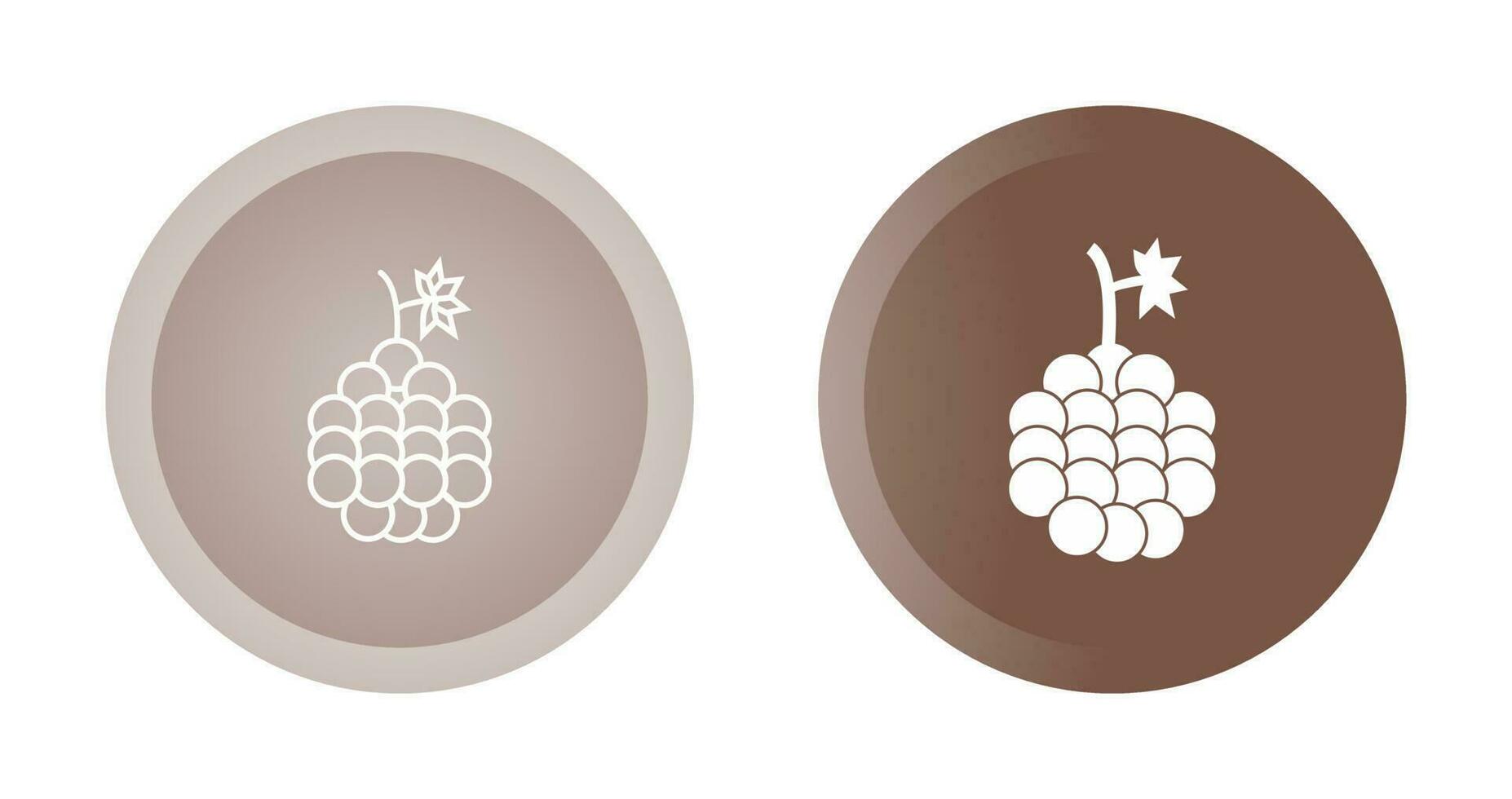 Grapes Vector Icon