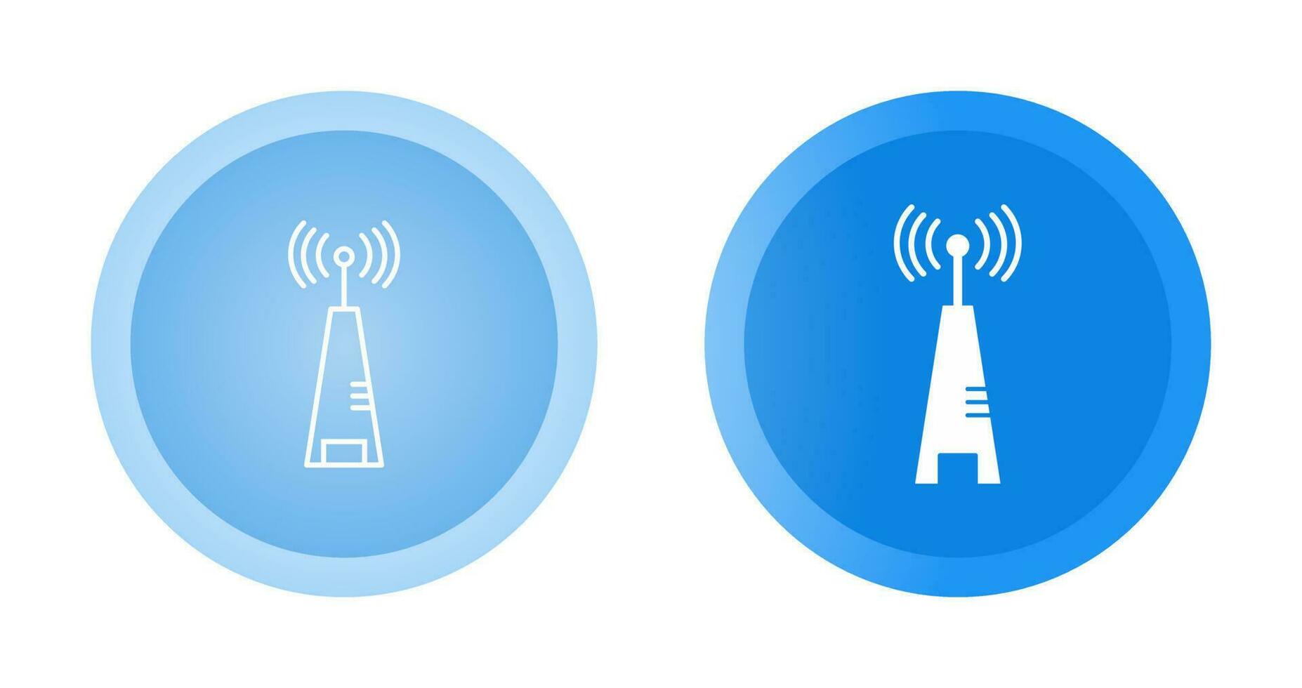 Signals Tower Vector Icon