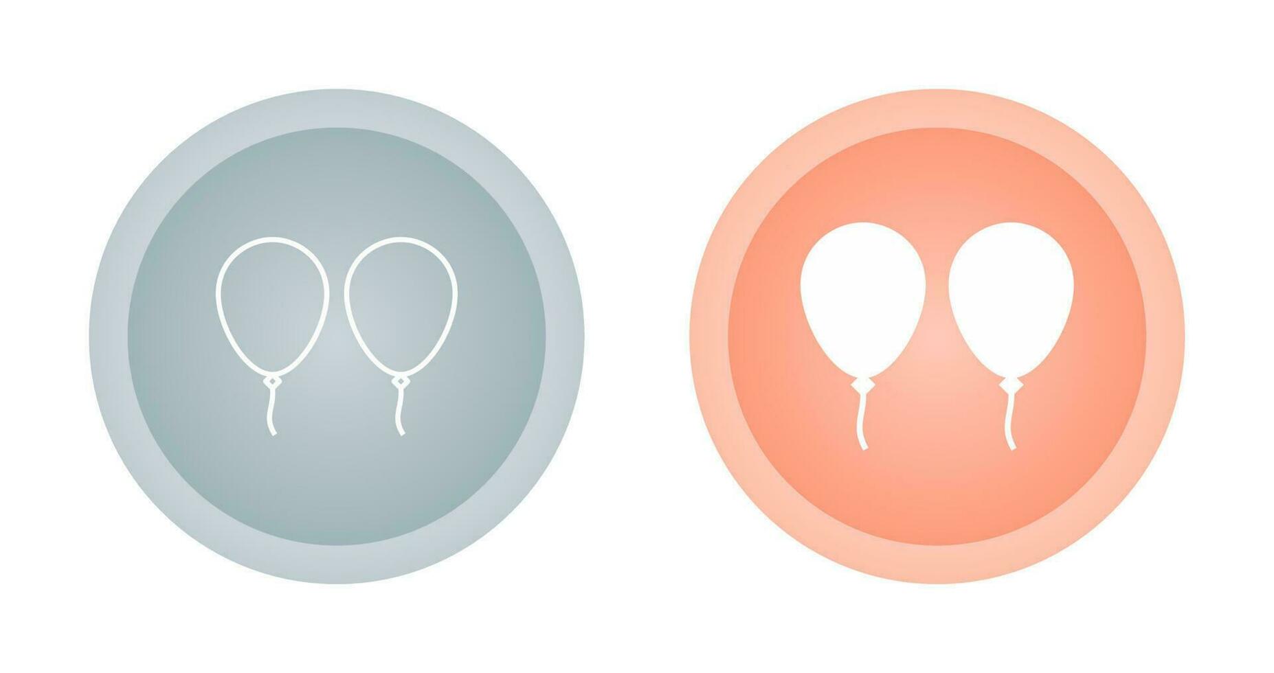 Balloons Vector Icon