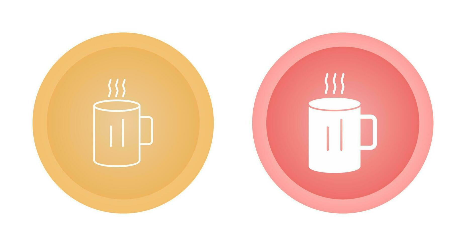 Hot Coffee Vector Icon