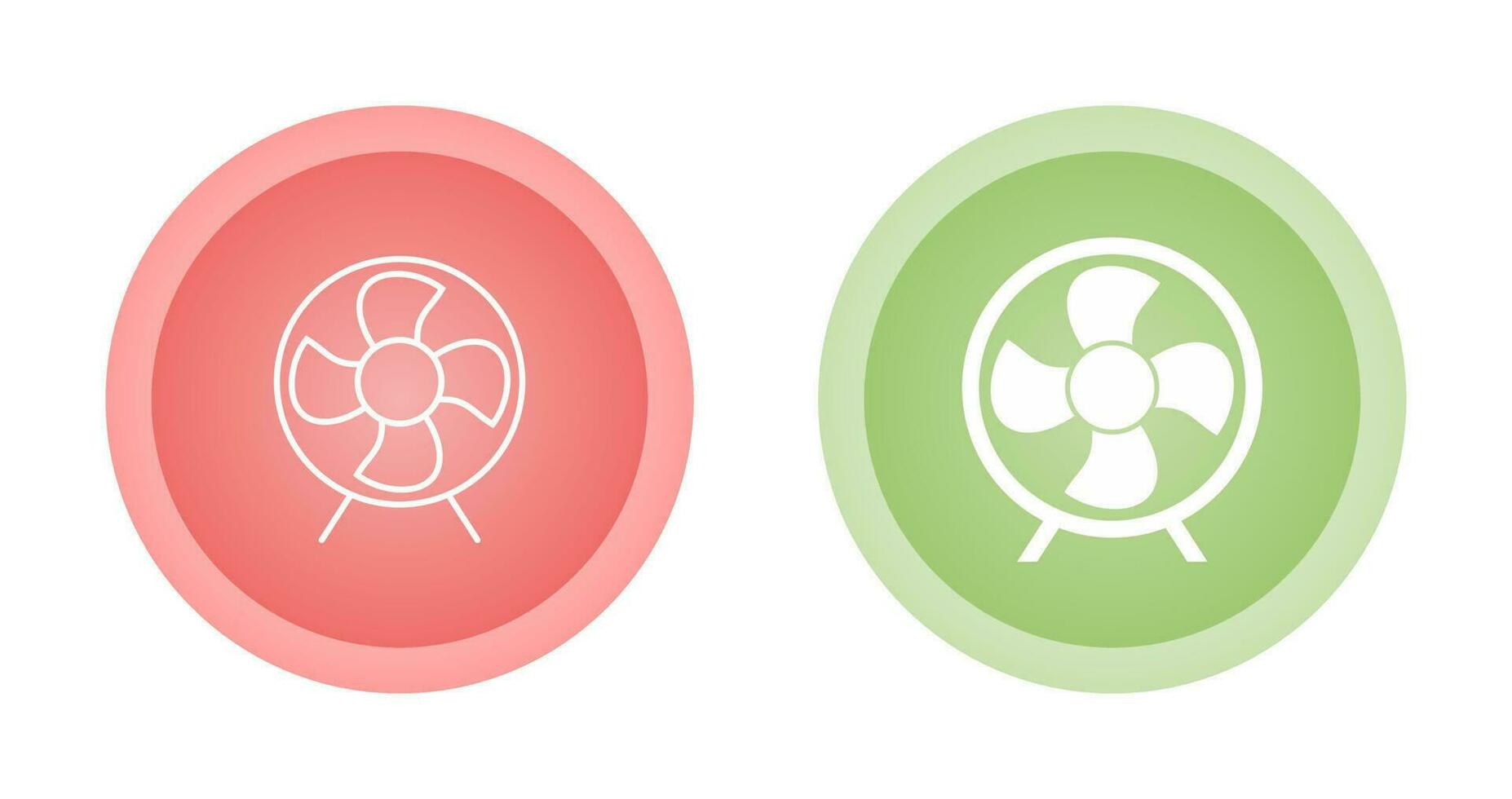 Electric Fan Vector Icon