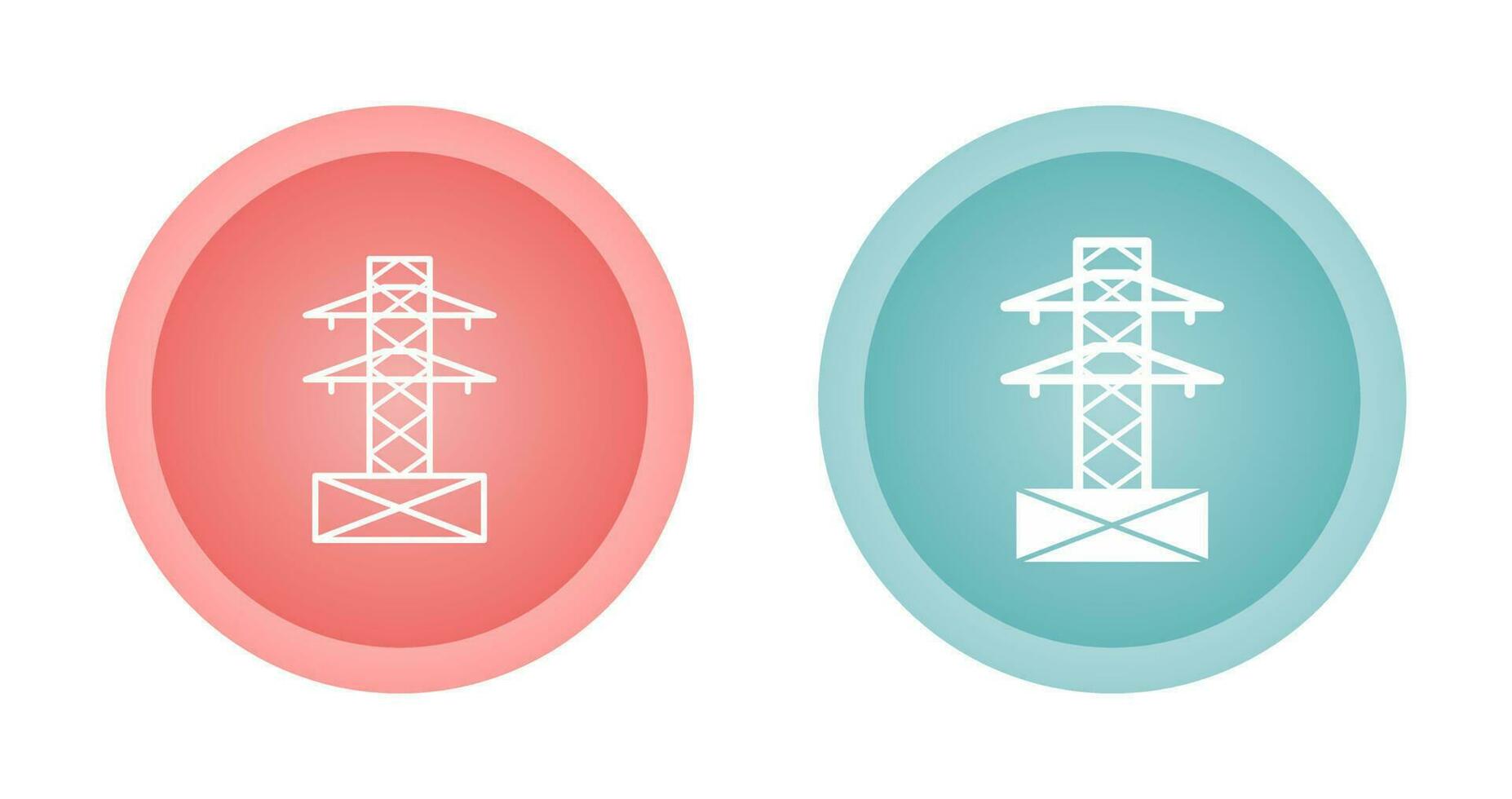 Electricity Tower Vector Icon