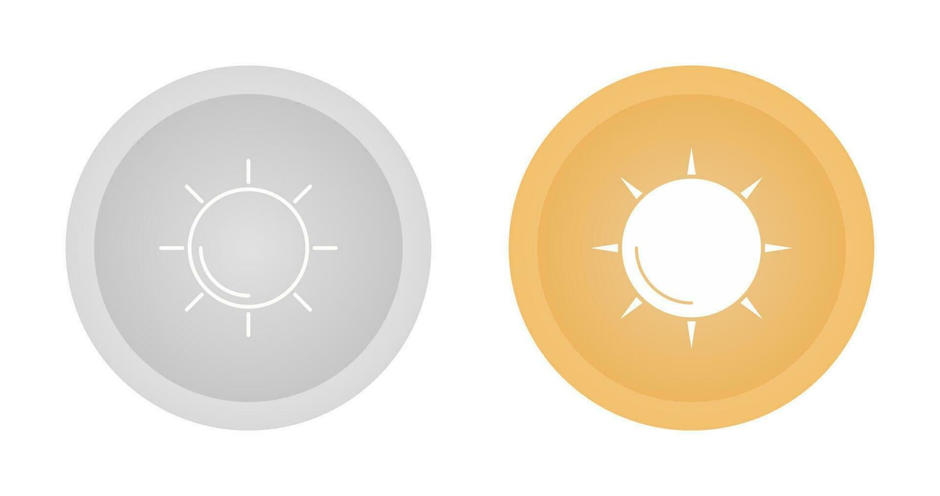 icono de vector de sol