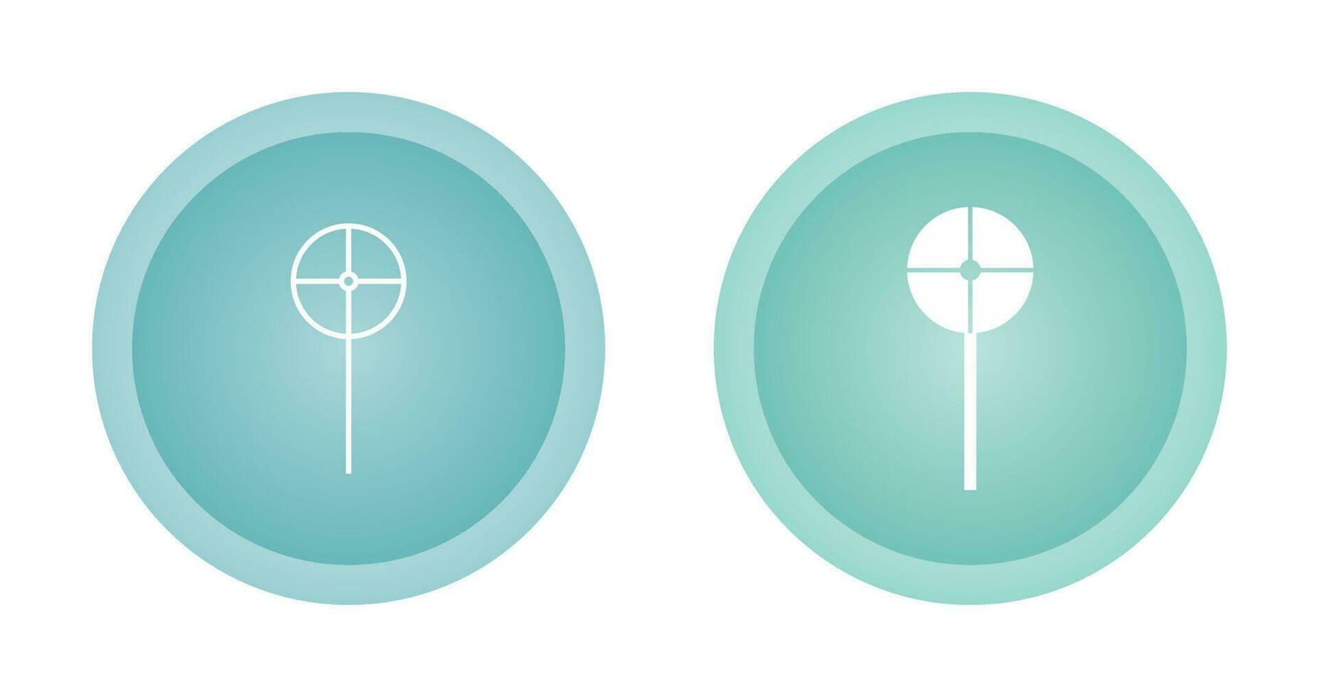 Striped Candy Vector Icon