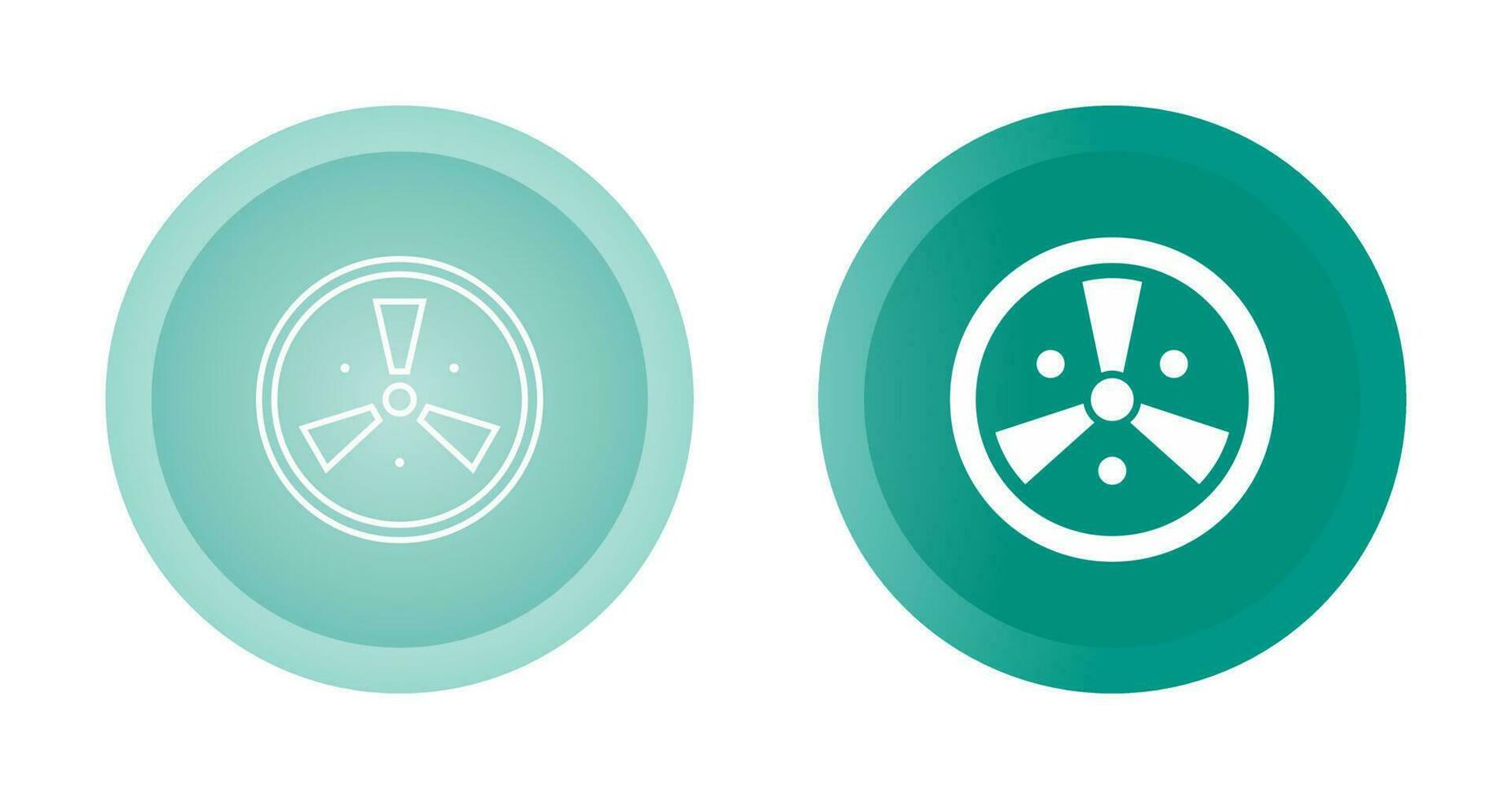 Radiation Vector Icon
