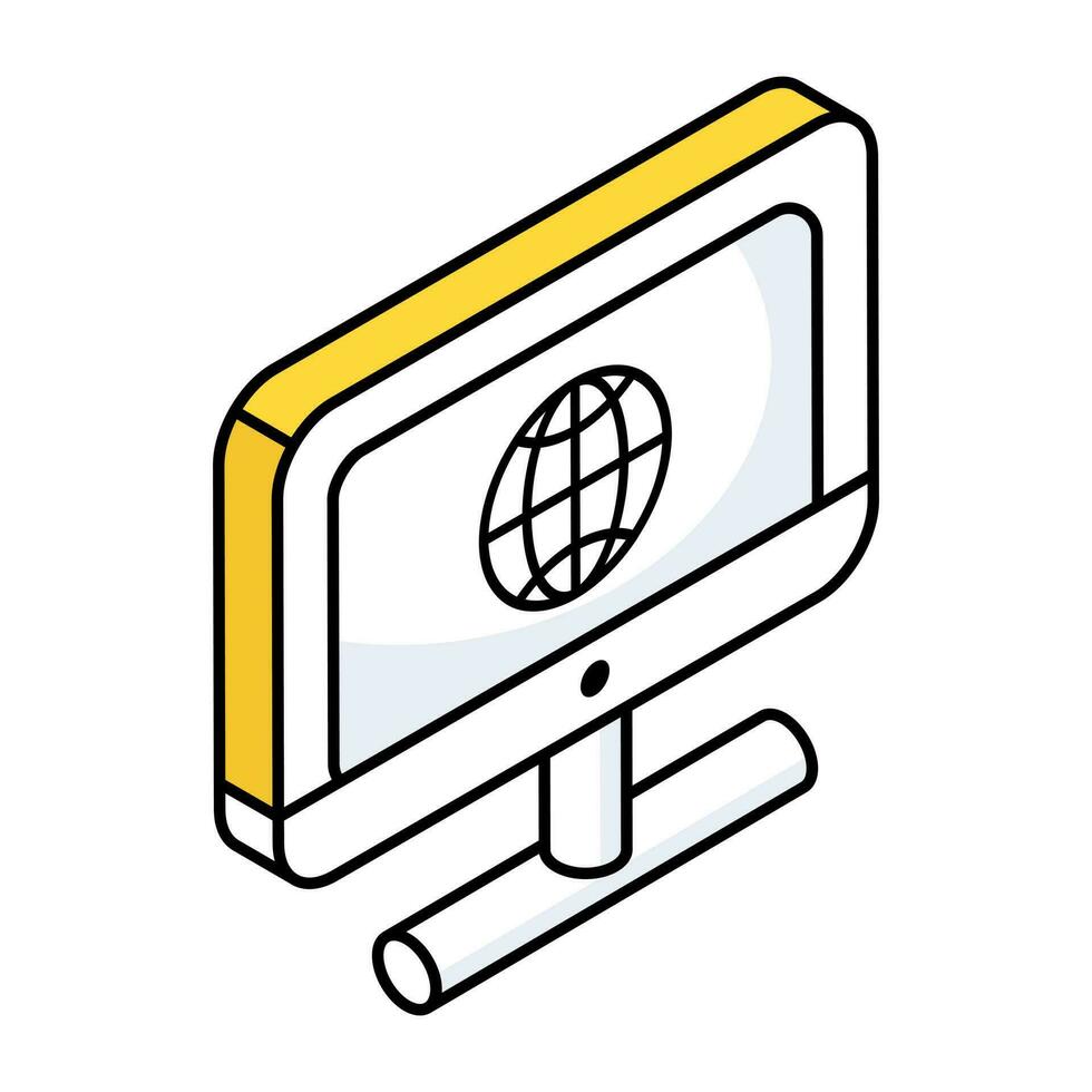 Trendy vector design of system browser